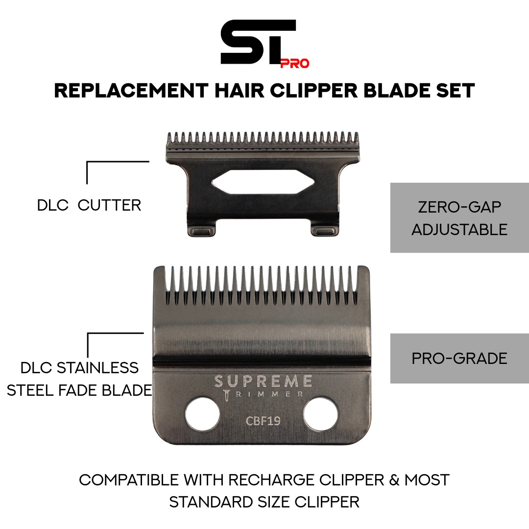 Lưỡi Tông Đơ Supreme Trimmer Recharge Fade -CBF19